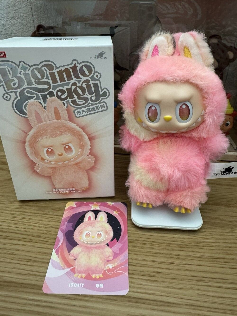 Pop Mart The Monsters Labubu Big Into Energy Vinyl Plush (Loyalty)